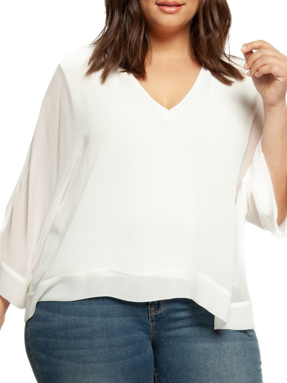 Classic V-neck Blouse - Plus Sizes
Casual top in V-neck design. V-neck Long sleeves Polyester Hand wash Imported SIZE & FIT About 28" from shoulder to hem
Classic V-neck Blouse - Plus Sizes
Casual top in V-neck design. V-neck Long sleeves Polyester Hand wash Imported App. 28" from shoulder to hem.
1373087

$59.99
$59.99
$59.99
blouse, plus skirt, pullover, top, v-neck blouse, v-neck top
Top
Dex Plus



Size: X-Large, 1Xlarge, 2Xlarge, 3Xlarge


Le' Diva Boutique Store