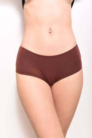 Eco-Modal Underwear - Briefs - Cinnamon
Eco-Modal Underwear Introducing our very own eco-modal underwear by SJ Intimates. Modal fabric is breathable and very absorbent which is why they are perfect for our underwear. You will love how they feel against your body and the amazing fit. Word of advice, pick up more than one because you will want to wear these every day. Around here we consider them luxury intimates!
Eco-Modal Underwear - Briefs - Cinnamon
Our very own eco-modal underwear, Modal underwear is sof