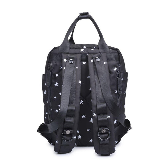 Iconic Backpack Small - Black Star
Make your mark on the world by making the most of each day. Waking up on the right side of the bed and seeing the glass as half full are mindsets that make you iconic. Live with a focus on the future. Your backpack should be the only reason you look to see what’s behind you. Item Type: Backpack Material: Nylon Closure: Zipper Handle Drop: 4" Exterior Details: Front zip compartment, 2 side slip pockets, 2 back zip pockets, cushioned back panel Inside Features: Water-repelle