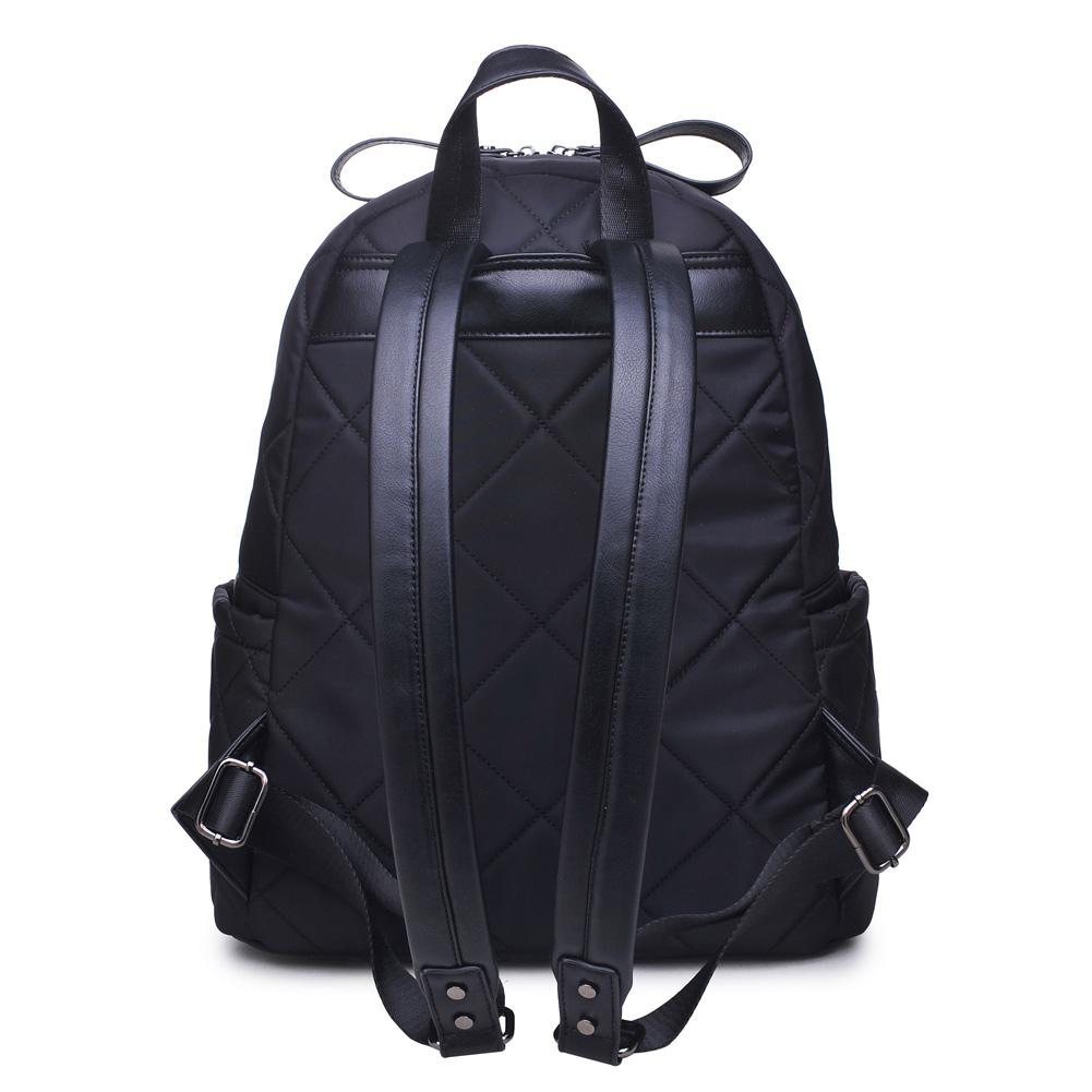 Motivator Water Repellent Backpack - Black
Be the best version of you! The Motivator backpack is equipped with two exterior side pockets for whatever fuels you, plus a key ring and interior pockets so you never have to think twice about what's where. Crafted from performance water repellent nylon, this is one backpack that will always keep pushing as hard as you do. Item Type: Backpack Material: Nylon Closure: Zipper Handle Drop: 11" Exterior Details: Quilted Design, 2 side slip pockets with snap closure, 1