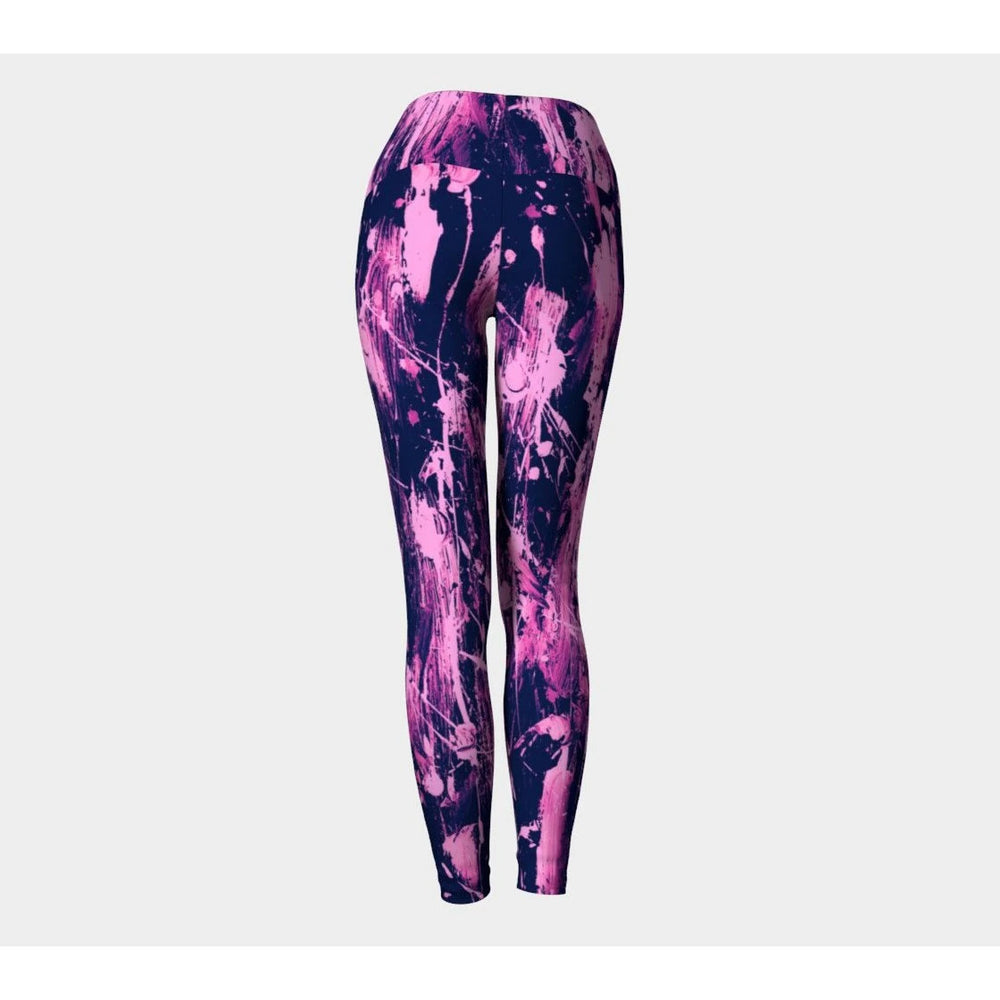 Feather Splash Leggings - Fuchsia Pink
Fuchsia Pink Feather Splash Leggings The best 4 way stretch pink feather splash leggings the world has to offer. They are just edgy and fun. This black and white feather splash style is super cool and looks amazing with any color top. Features: 4 way stretch leggings 82% polyester/18% spandex Fabric weight: 6.61 oz/yd² (224 g/m²) 38-40 UPF Material has a four-way stretch, so fabric stretches and recovers on the cross and lengthwise grains Made with a smooth and comfort